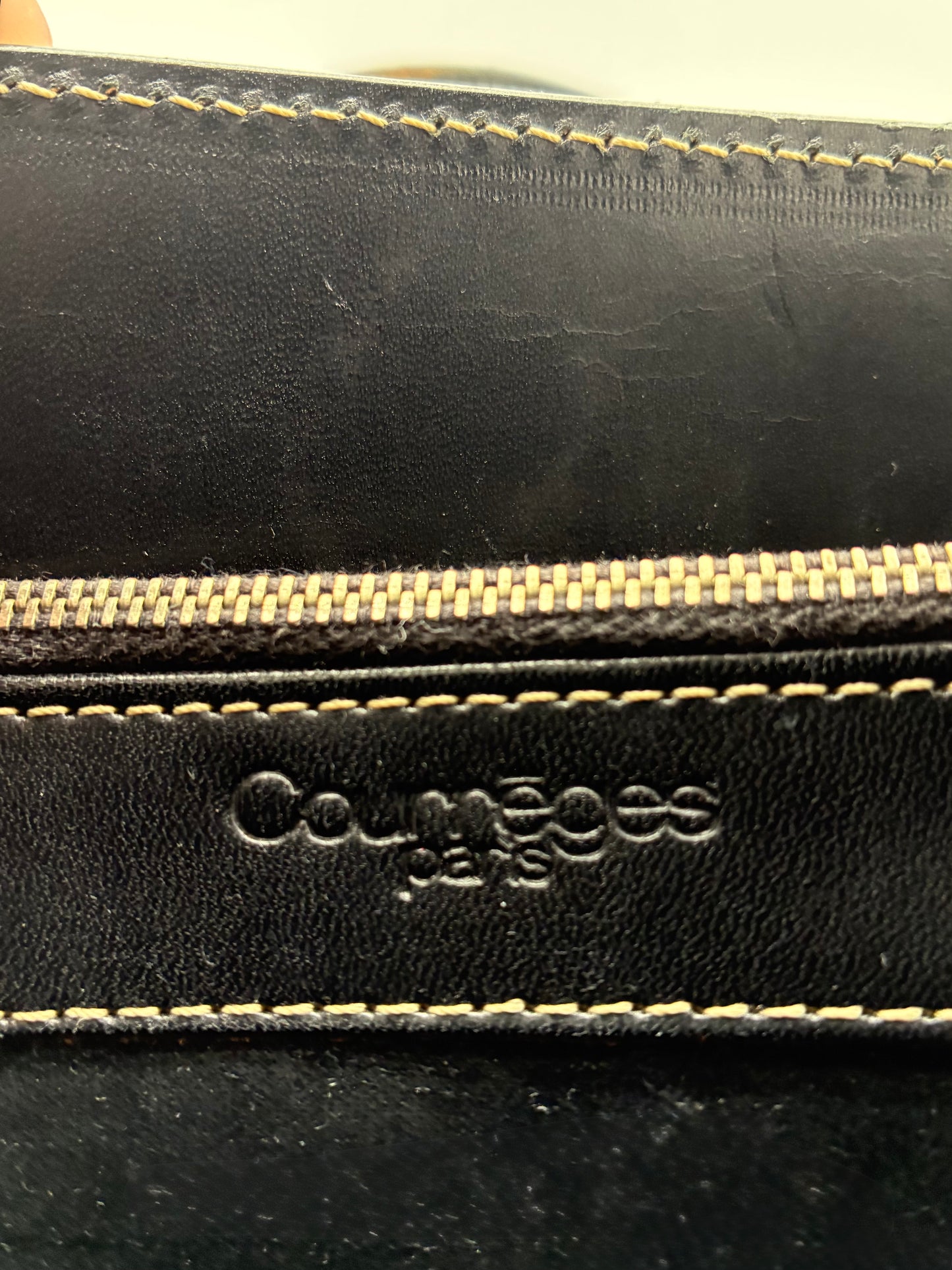 Courrèges Bucket Bag Black