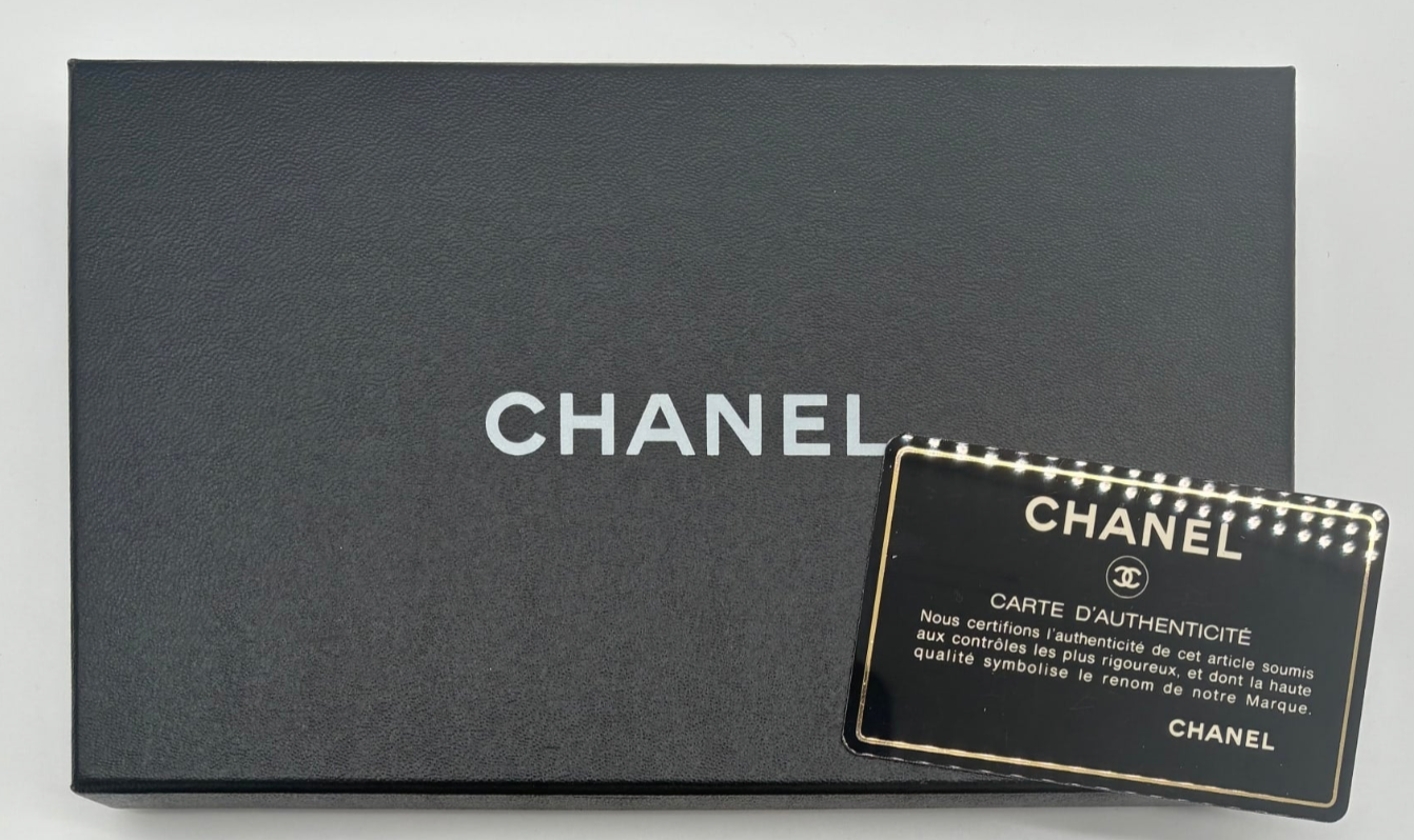 Chanel Travel Line Long Wallet Black