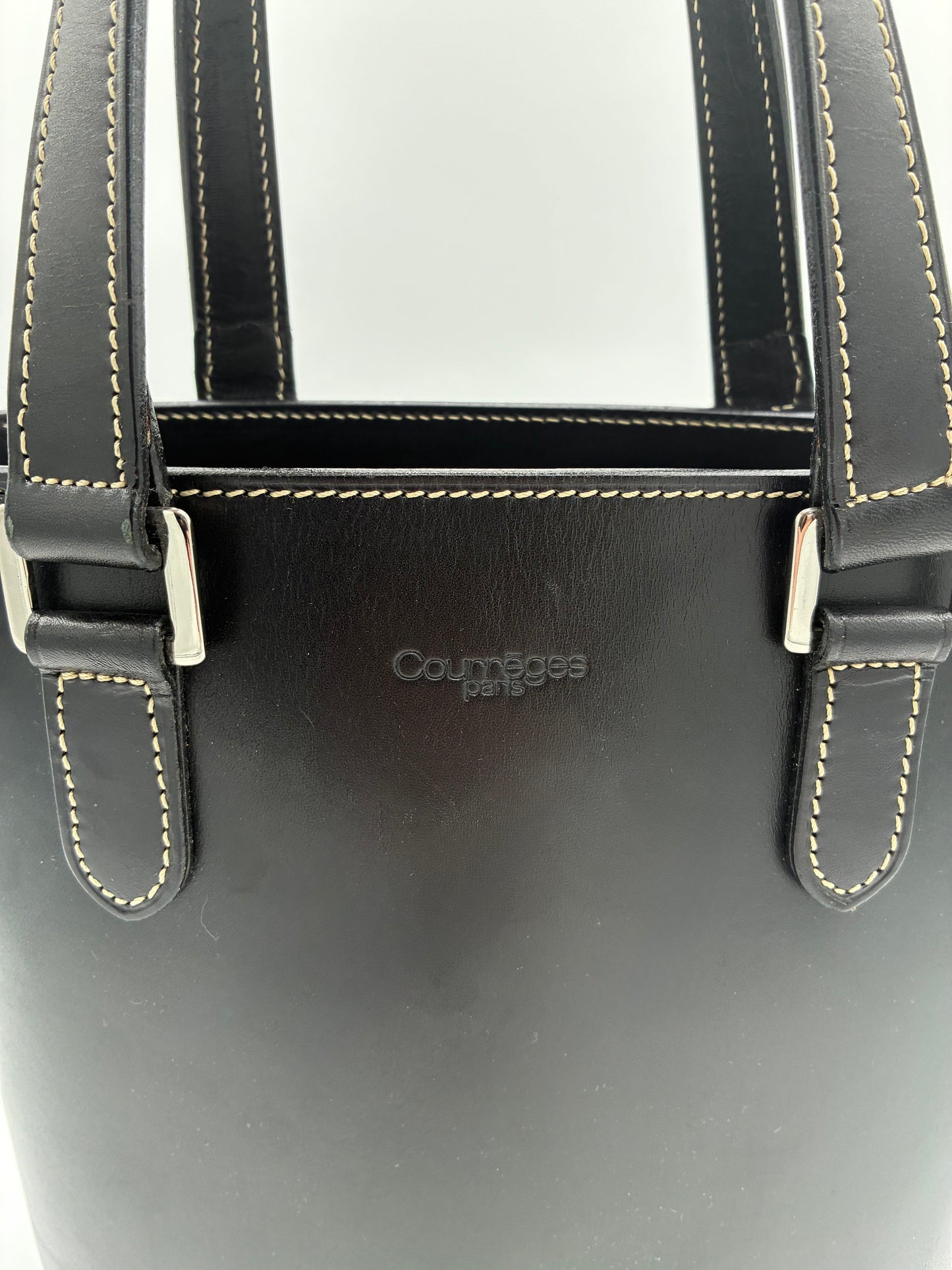 Courrèges Bucket Bag Black